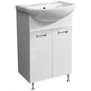 Тумба под раковину Stella Polar Фиора 55см белый SP-00000212